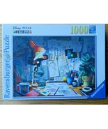 - Disney Pixar The Artist&#39;s Desk Ravensburger Puzzle 1000 Piece Brand Ne... - $29.99