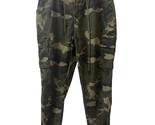 American Bazi Jogger Green Black Tan Camo Cargo Pants  Size Large Non St... - $18.69