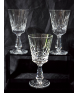 WATERFORD CRYSTAL LISMORE Hand Cut ROSSLARE 6" Claret Wine Glass   - Set Of 3 - $126.36 CAD