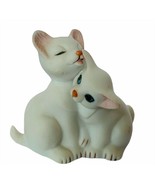 Cat Kitten figurine vtg kitty sculpture porcelain gift George Good 1986 ... - £19.45 GBP