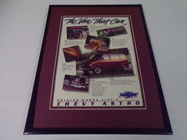 1985 Chevrolet Chevy Astro Van 11x14 Framed ORIGINAL Vintage Advertisement - $34.64