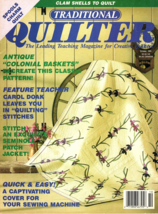 Traditional Quilter Magazine October 1990 Quilt Patterns Spool Charm Quilt - £5.95 GBP