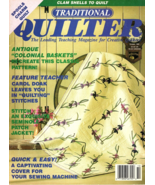 Traditional Quilter Magazine October 1990 Quilt Patterns Spool Charm Quilt - £5.94 GBP