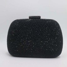 RN Wholesale Womens Crystal Box Hard Case Evening Clutch Bag and Evening Bags fo - £59.58 GBP