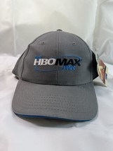 Vintage HBO Dad Hat The Max Pak NWT Gray Adjustable One Size Fits Most O... - $13.16