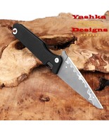 Hunting Knife 3-Layer Folding Blade Outdoor Camping BBQ Fishing Pocket H... - €15,19 EUR