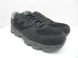 Timberland PRO Men&#39;s Powertrain Alloy Toe ESD Work Shoes 92649 Black/Gre... - $64.12