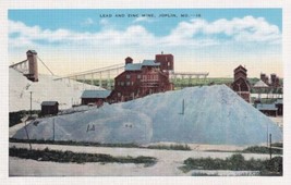 Lead and Zinc Mine Joplin Missouri MO Postcard Mining - $2.99