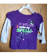 Fashion Holiday Baby Clothes 12M Infant Under My Spell Halloween Tee Shi... - $13.01 CAD