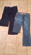 Pick one of Womens Pants size X2 Denim Lab Jean or GAP 10 Regular Black Boot Cut - £15.64 GBP