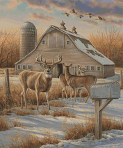  Deer Farm Cross Stitch Pattern***L@@K*** - $2.95