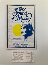 1990 New York State Theater Lincoln Center The Sound of Music Debby Boone VG - £14.98 GBP