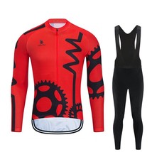 Ntain bike quick drying cycling suit go sports bike autumn long sleeved breathable suit thumb200