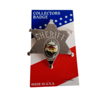 John Wayne Novelty Sheriff Star Badge Madison County Iowa Birthplace Souvenir - £19.99 GBP