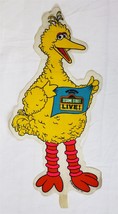 VINTAGE 1980 Sesame Street Live Big Bird 20&quot; Felt Pennant - $39.59