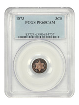 1873 3CS Pcgs PR65CAM - £2,843.94 GBP