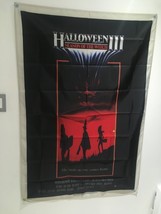 HALLOWEEN III 3 Classic Horror Movie Poster Flag Banner Wall Tapestry 3 x 4 Feet - £22.53 GBP