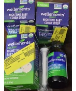 (3) Wellements Organic Nighttime Baby Cough Syrup 2 oz /4 Months+/ Exp 0... - £11.83 GBP