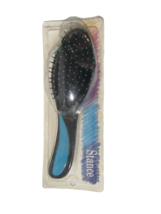 Vintage Blue and Black Handle Stance Industries Hair Brush Unopened Wet or Dry - £14.93 GBP