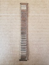 Kreisler Stainless  gold fill Stretch link 1970s Vintage Watch Band Nos W48 - $43.85