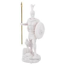 Ares Mars Greek Roman Olympian God of War &amp; Courage Statue Sculpture Figure - £30.09 GBP