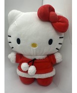 Hello Kitty 2022 Holiday Christmas Santa Claus 9&quot; Plush Sanrio - $147.61 MXN