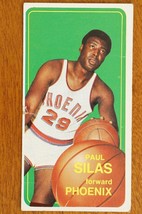Vintage 1970-71 TOPPS #69 Paul Silas Phoenix Basketball Card - £7.79 GBP