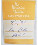 TOM PETTY - VINTAGE ORIGINAL 1978 CLOTH CONCERT BACKSTAGE PASS - $20.00