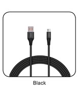 3 Ft. Fast Charge and Sync 2-Tone Braided Micro USB Cable - £12.52 GBP