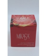 Mikasa Festive Poinsettia Votive Candle Holders Pre-owned - £7.82 GBP