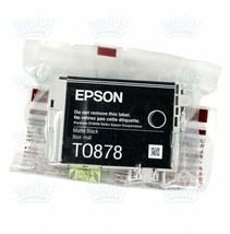 Epson T0878 matte black ink jet printer Stylus Digital Photo R1900 to878 87 - £15.82 GBP