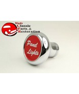 Custom Big Rig Truck Deluxe Chrome Panel Lights Dash Mount Knob Red Sticker - $1,428.48 CAD