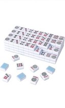 Set of American Mahjong Tiles, 166 Quality Acrylic Mahjong Tiles with Bl... - $69.29