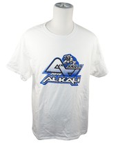 Alkali Skills Hockey Logo Shirt Sr L Tee - Adult Large White T-shirt 2019 - $10.00