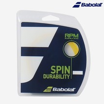 Babolat RPM Hurricane 1.20(18)mm 12m Tennis Racket String Yellow NWT 241141 - $26.90