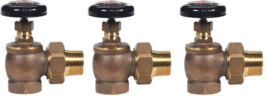 Radiator Steam Valve 1" Bronze, Rising Stem/Manual Shut-Off ProLine 109-... - $37.12