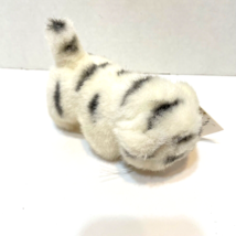 VTG 1995 Wildlife Artists Small of the Wild Mini Plush White Tiger Cub S... - $14.58