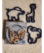 Williams Sonoma Pancake Mold Zoo Animals Monkey Giraffe Elephant - $21.65 CAD