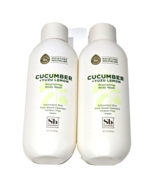 2 Pack Soapbox Cucumber &amp; Yuzu Lemon Nourishing Body Wash Paraben Free V... - $47.67 CAD
