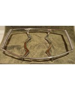 60&#39;s Corning Ware Pyrex Holder Metal Trivet Serving Stand Cradle P-11-2-... - $9.89