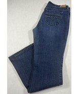 Levi&#39;s 515 Jeans Women&#39;s Size 10M 34x29 Boot Cut Dark Blue Denim Cotton ... - £10.18 GBP
