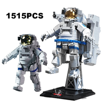 Creative IDEAS Astronaut Building Blocks Aerospace Universe Expert Model... - $89.31