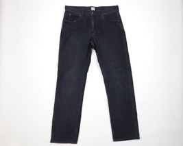 Vintage J Crew Mens Size 33x32 Faded Straight Leg Corduroy Chino Pants Black - $54.40