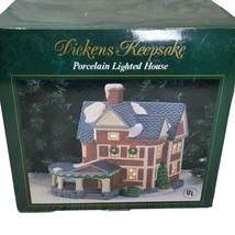 Dickens Keepsake Lighted Christmas House Heritage Heartland Valley Villa... - $39.99