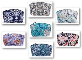 Vera Bradley Grand Cosmetic Bag Choice of Patterns Travel NWT MFG $49 -$55 - $24.99