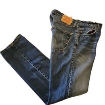 1980s Levis 501 Blue Jeans Mens Size 32x34 Original Fit Button Fly USA Made Vtg - £58.66 GBP