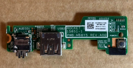 Genuine Dell Inspiron 11 3162 3164 Power Button USB Audio IO Board 3WDK9... - $112.63 MXN