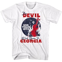 Charlie Daniels Band Devil Went Down to Georgia USA Tour Men&#39;s T Shirt - £32.82 GBP+
