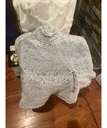 Carbon 2 Cobalt Double Sided Sherpa Poncho (XS) - $76.54 CAD