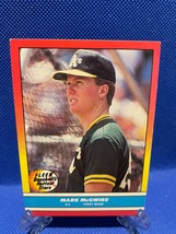 1988 Fleer Baseballs Hottest Stars #26 Mark McGwire Oakland Athletics ⚾ - £11.62 GBP